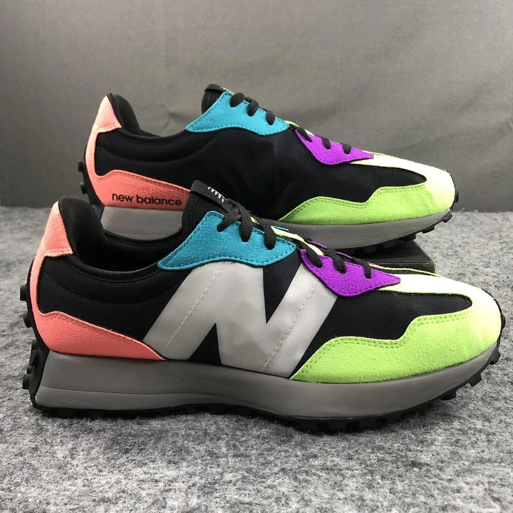 New Balance 327 MS327EA Shoes Mens 12 Multicolor Retro Running Sneakers